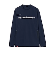 ROSASEN（ROSASEN）ゴルフウェア 超撥水 長袖クルーネックシャツ 044-35212-26SS-098