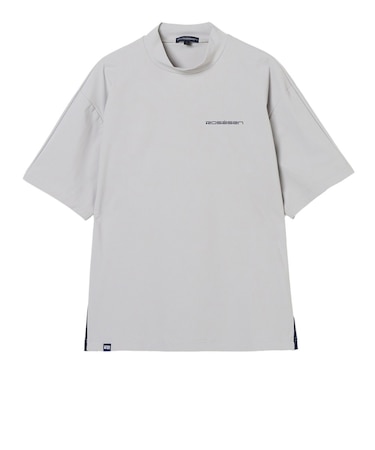 ROSASEN（ROSASEN）ゴルフ 超撥水 バックロゴ半袖モックネックシャツ 044-25243-26SS-011