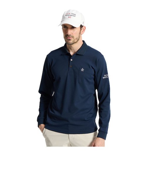 マンシング（MUNSING）ゴルフウェア 吸汗速乾 サイドメッシュ長袖