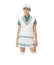 テーラーメイド(TAYLORMADE)ゴルフウェア Vネックラインドセーターベスト M24166-TL793