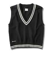 テーラーメイド（TAYLORMADE）ゴルフウェア Vネックラインドセーターベスト M24167-TL793