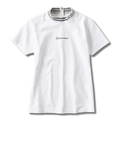 テーラーメイド（TAYLORMADE）モックネック レディース ゴルフ ベーシック半袖モック M24194-TL801