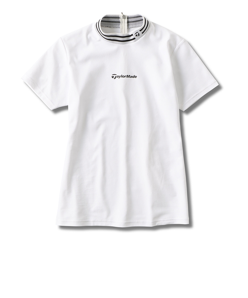 テーラーメイド（TAYLORMADE）モックネック レディース ゴルフ ベーシック半袖モック M24194-TL801