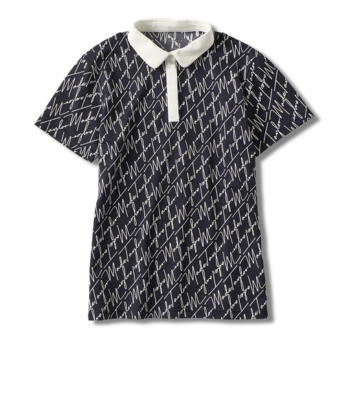 テーラーメイド（TAYLORMADE）ゴルフウェア スクリプトグラフィック 半袖ポロ M24189-TL800