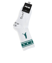 ピン(PING)ゴルフ Mr.PING ラインデザイン ミドルソックス 622-6186110-140