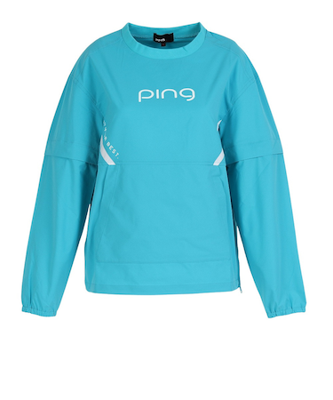 ピン（PING）ゴルフウェア アウター リップストップ 2WAYブルゾン 622-6120102-111