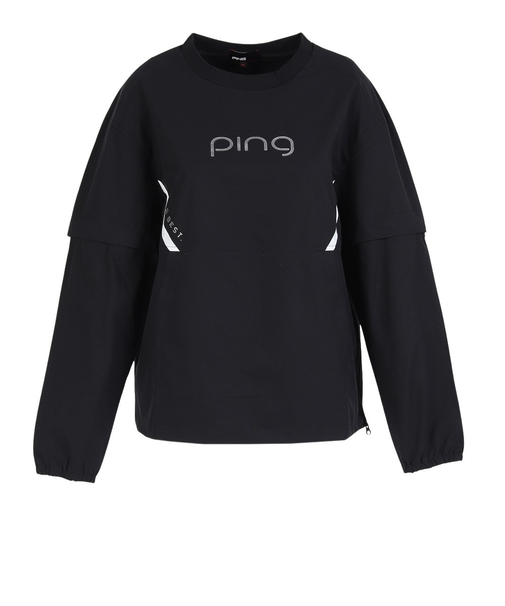 ピン（PING）ゴルフウェア アウター リップストップ 2WAYブルゾン 622-6120102-010