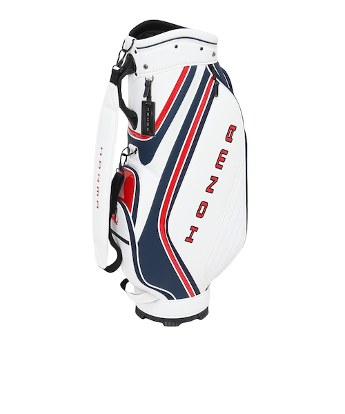本間ゴルフ（HONMA）キャディバッグ 9型 CB12604 WH/NV｜ヴィクトリア