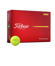 タイトリスト（TITLEIST）ゴルフボール TRUFEEL YELLOW T6136S-J-2 ダース(12個入り)