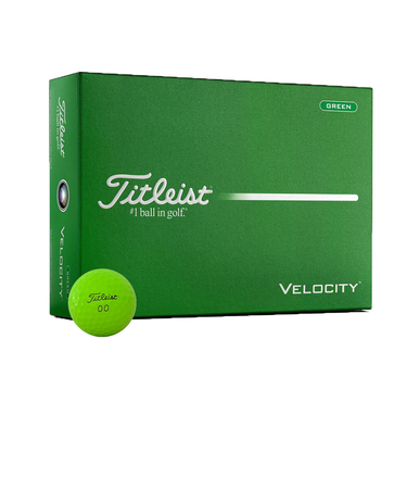 タイトリスト（TITLEIST）ゴルフボール VELOCITY GREEN T8427S-MJ ダース(12個入り)