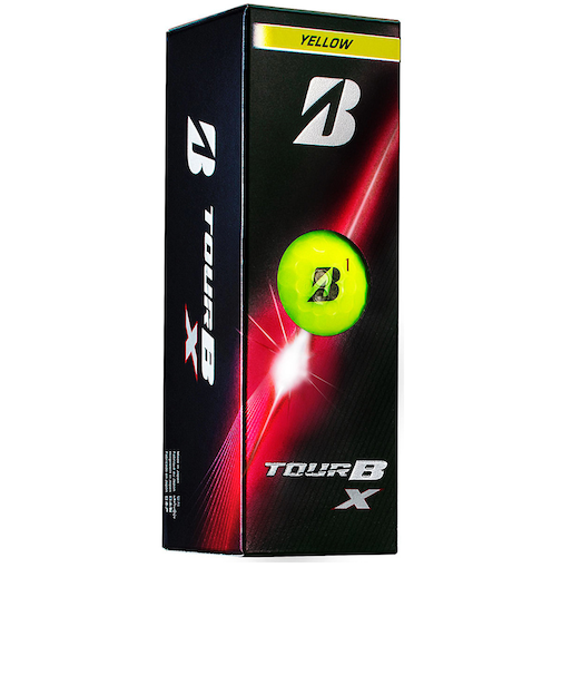 ゴルフボール 26 ツアーB X イエロー B6YXJ 3P 2026年モデル スリーブ(3個入り)
