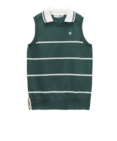 ルコックスポルティフ（lecoqsportif）ゴルフウェア 2WAYニットベスト LG6SVE50L GR00
