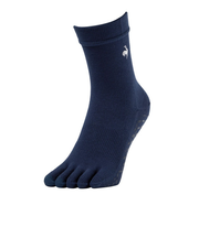 ルコックスポルティフ(lecoqsportif)定番5本指ミドル丈ソックス LG6SSO07M NV00