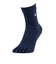 ルコックスポルティフ（lecoqsportif）定番5本指ミドル丈ソックス LG6SSO07M NV00