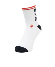 ルコックスポルティフ(lecoqsportif)シーズンロゴショート丈ソックス LG6SSO03M WH00