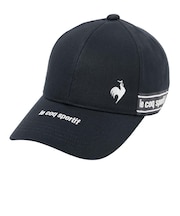 ルコックスポルティフ（lecoqsportif）帽子 被り深め テープロゴキャップ LG6SCP03L NV00