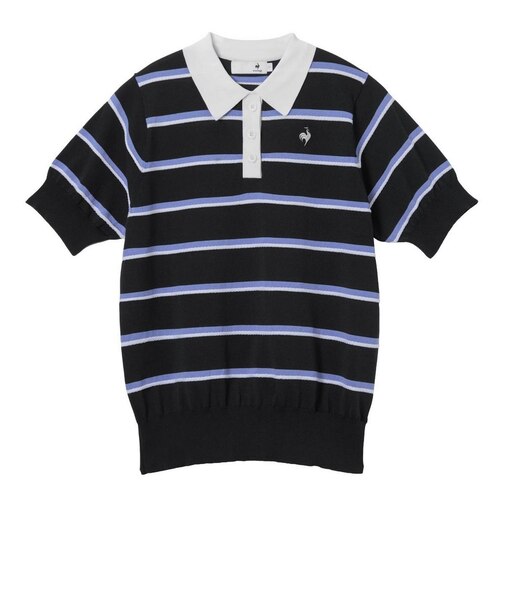 ルコックスポルティフ（lecoqsportif）ゴルフウェア 半袖ニットシャツ LG6SST70L NV00