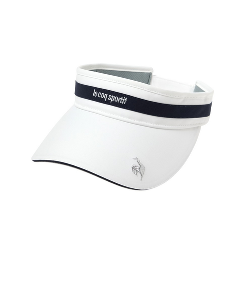 ルコックスポルティフ（lecoqsportif）帽子 FAN AIR 日よけサンバイザー LG6SCP51L WH00