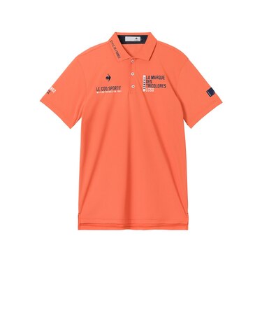 ルコックスポルティフ（lecoqsportif）ゴルフウェア マーキングデザイン 半袖シャツ LG6SHS00M OR00