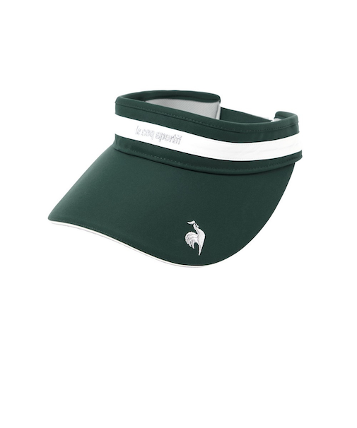 ルコックスポルティフ（lecoqsportif）帽子 FAN AIR 日よけサンバイザー LG6SCP51L GR00