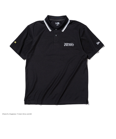 ニューエラ(NEW ERA)ゴルフウェア 鹿の子 ポロシャツ ドラえもん GO PLAY GOLF 半袖ポロシャツ 14935371