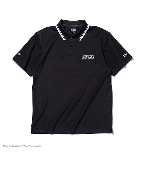 ニューエラ(NEW ERA)ゴルフウェア 鹿の子 ポロシャツ ドラえもん GO PLAY GOLF 半袖ポロシャツ 14935371