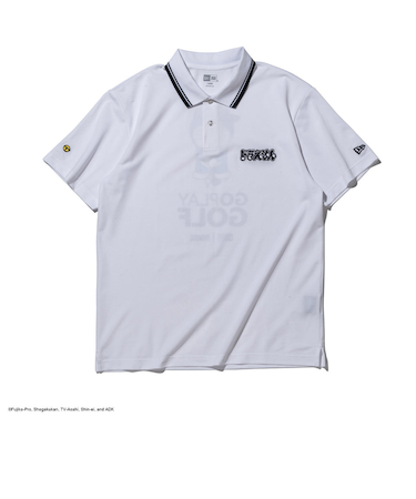 ニューエラ（NEW ERA）ゴルフウェア 鹿の子 ポロシャツ ドラえもん GO PLAY GOLF 半袖ポロシャツ 14935370