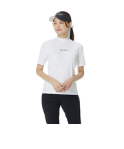 テーラーメイド(TAYLORMADE)レディース ゴルフ 半袖 フリル モックネック M24195-TL802