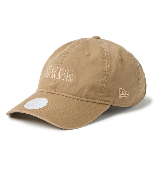 ニューエラ（NEW ERA）帽子 ゴルフ 9TWENTY ウォッシュド コットン NEW ERA NEW YORK カーキ 14747147