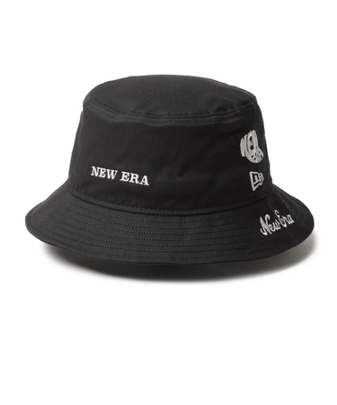 ニューエラ（NEW ERA）帽子 ゴルフ バケット01 アーカイブロゴ ブラック 14747195