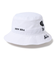 ニューエラ（NEW ERA）帽子 ゴルフ バケット01 アーカイブロゴ ホワイト 14747193