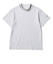 ニューエラ（NEW ERA）ゴルフウェア 半袖 ミッドネック Tシャツ 鹿の子 ジャガードロゴ 14859872