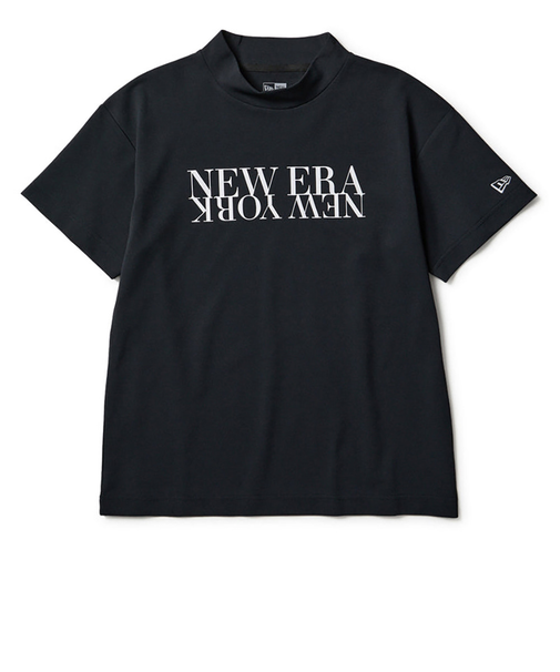 ニューエラ（NEW ERA）ゴルフウェア 半袖 ミッドネック Tシャツ 鹿の子 14859868