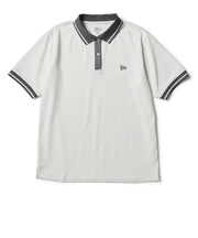 ニューエラ（NEW ERA）ゴルフウェア 半袖 ポロシャツ ストライプカラー 14859853