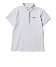 ニューエラ（NEW ERA）ゴルフウェア 半袖 鹿の子 ポロシャツ バーティカルロゴ 14859879