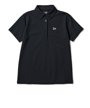 ニューエラ（NEW ERA）ゴルフウェア 半袖 鹿の子 ポロシャツ バーティカルロゴ 14859880