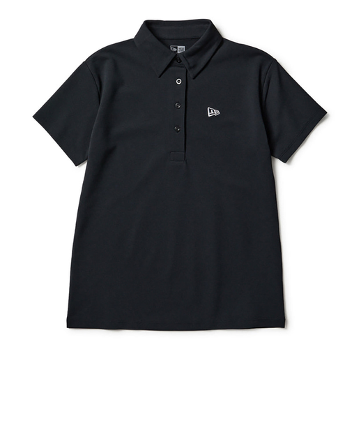 ニューエラ（NEW ERA）ゴルフウェア 半袖 鹿の子 ポロシャツ バーティカルロゴ 14859880