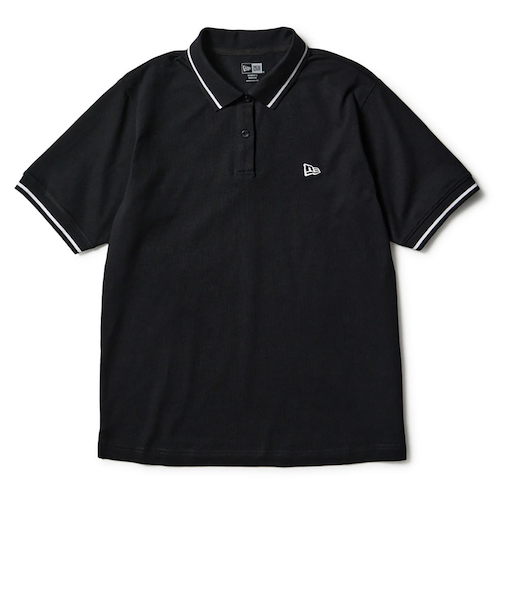 ニューエラ（NEW ERA）ゴルフウェア 半袖 ポロシャツ ストライプカラー 14859857