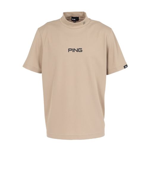 ピン（PING）ゴルフ サンベール クールフロー 半袖ハイネックシャツ 621-6167209-040