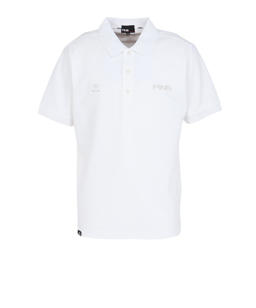 ピン（PING）ゴルフウェア レイブロック 半袖ポロシャツ 621-6160203-030