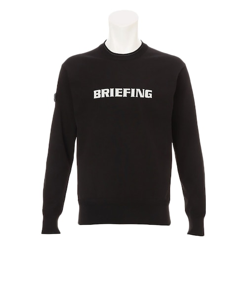ブリーフィング（BRIEFING）ゴルフウェア 長袖 クルーネックニット