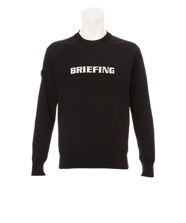 ブリーフィング（BRIEFING）ゴルフウェア クルーネックニット BRG261M14-010