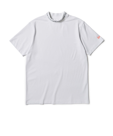 ニューエラ（NEW ERA）ゴルフウェア 半袖 ミッドネック Tシャツ 鹿の子 14859931