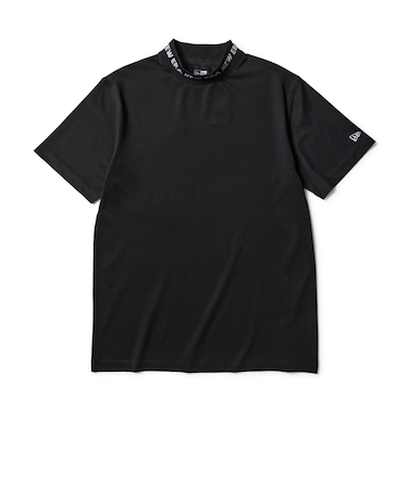 ニューエラ（NEW ERA）ゴルフウェア 半袖 ミッドネック Tシャツ 鹿の子 14859933