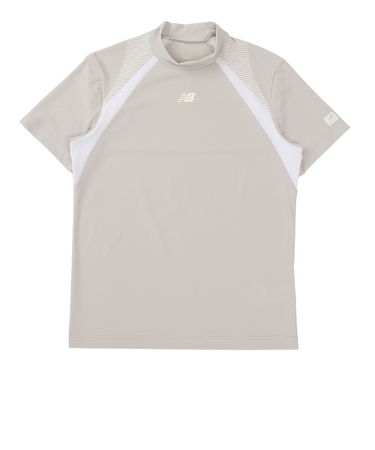 ニューバランス（new balance）モックネック ゴルフ 半袖 Tシャツ 012-6166002-021