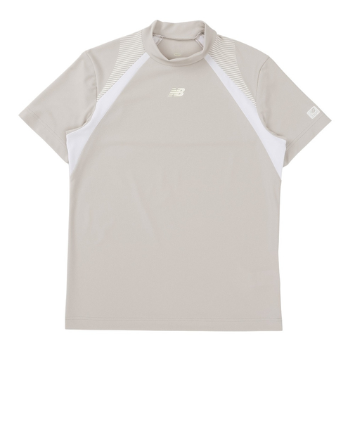 ニューバランス（new balance）モックネック ゴルフ 半袖 Tシャツ 012-6166002-021