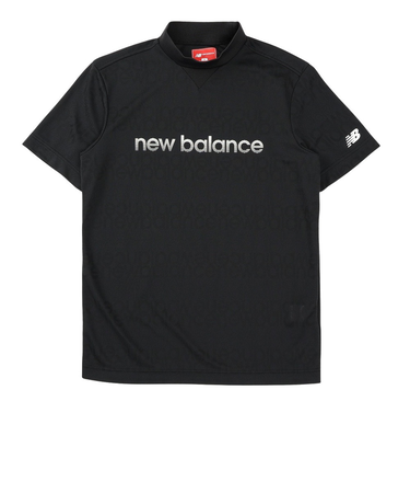 ニューバランス（new balance）ゴルフ 半袖 モックネック シャツ 012-6166005-010