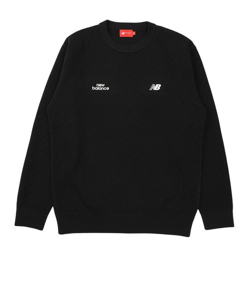 ニューバランス（new balance）ゴルフウェア クルーネック ニット プルオーバー 012-6170002-010