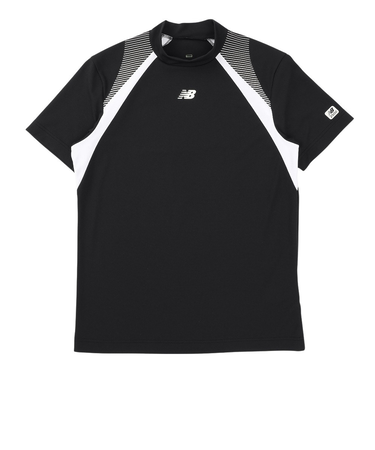 ニューバランス（new balance）モックネック ゴルフ 半袖 Tシャツ 012-6166002-010