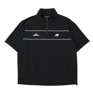 ニューバランス（new balance）ゴルフウェア 半袖 スタンドジップ ジャケット 012-6164003-010